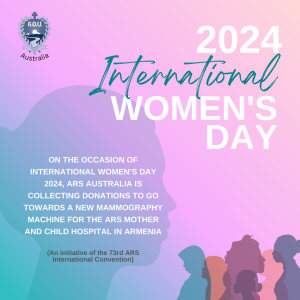 Armenian Relief Society of Australia A Humanitarian Organisation 8 March Happy Womens Day Post Updated