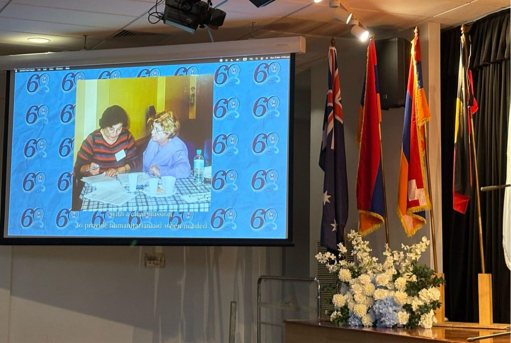 Armenian Relief Society of Australia A Humanitarian Organisation 06032025