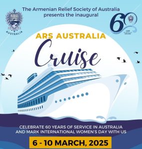 Armenian Relief Society of Australia A Humanitarian Organisation Cruise2